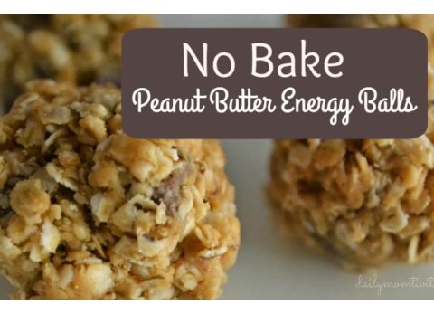 No bake PB energy balls