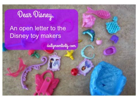 An open letter to the Disney toy makers