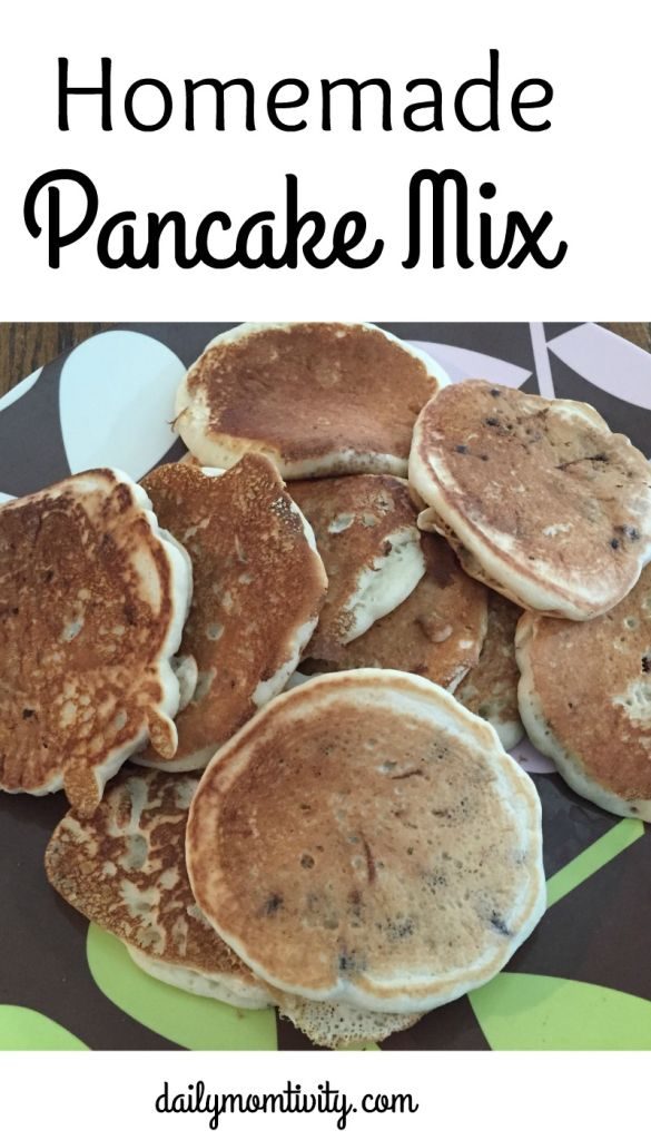 homemade pancake mix is perfect to make ahead and have on hand when you want some delicious, fluffy pancakes https://dailymomtivity.com