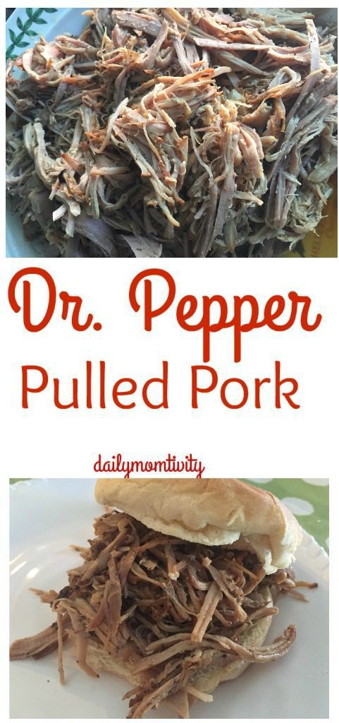 Make this Dr. Pepper Pulled Pork and your family will be so happy :) 