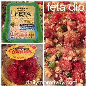 A perfect feta dip that is full of flavor and great for your next gathering!