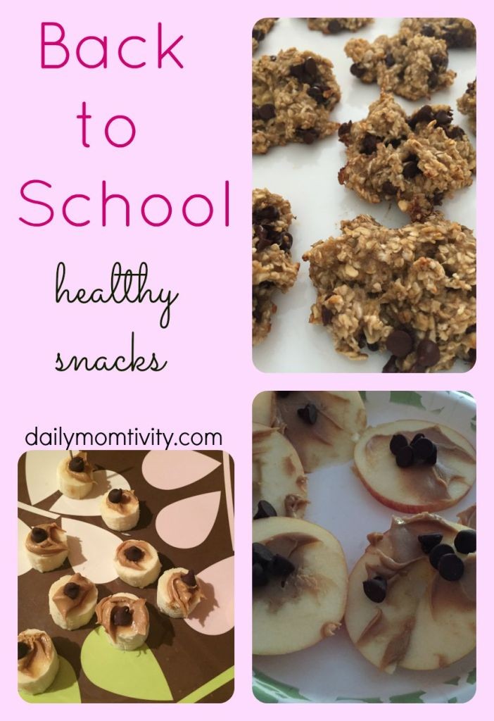 back to school healthy snack ideas