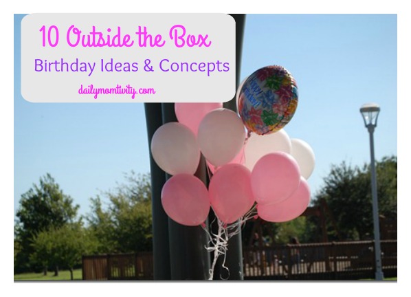 10 Outside the Box Birthday Locations and Concepts 