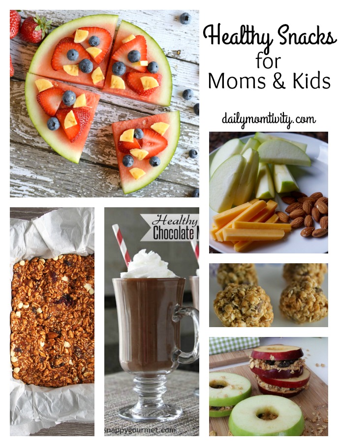Healthy Snacks for Moms and Kids #dailymomtivity