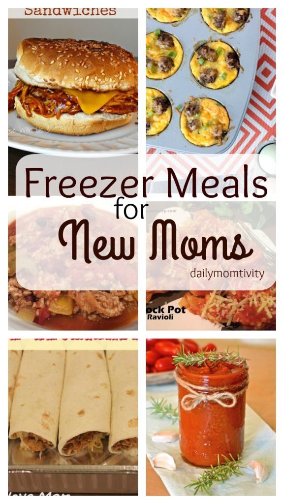 Perfect freezer meals for new mommies, all Mom approved! 