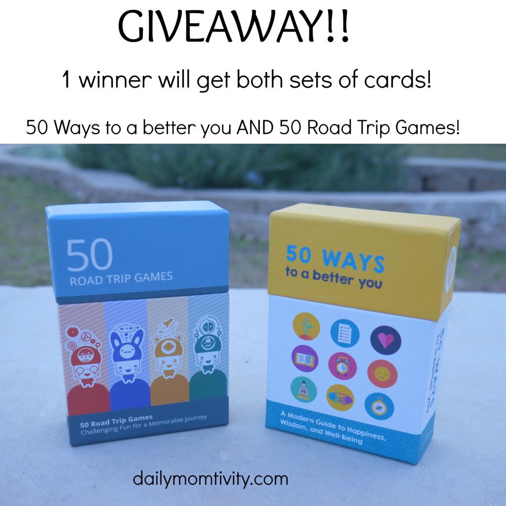 One person will win both sets of #deckopedia cards! #betteryou