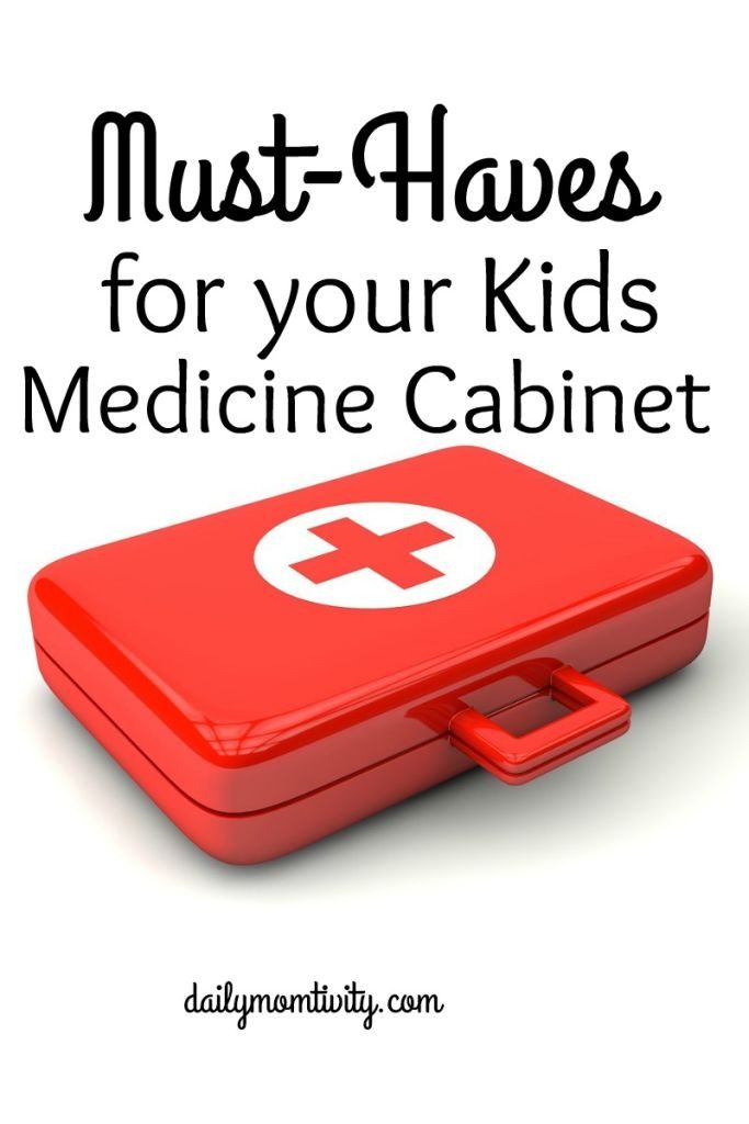 Have kids? Then you need to have a stocked medicine cabinet with these essentials! https://dailymomtivity.com