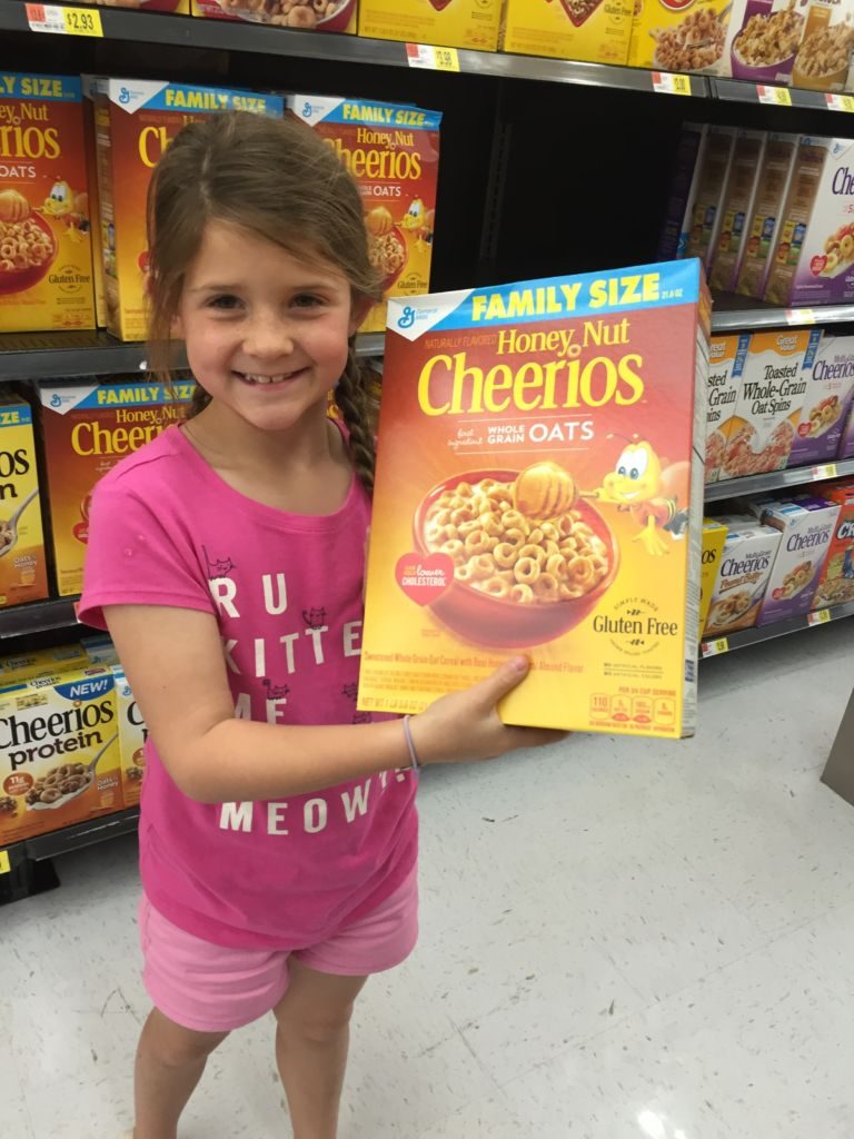 Honey Nut Cherrios at Walmart