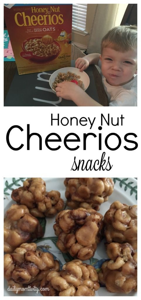 2 kid friendly snack ideas with Honey Nut cherrios! #HoneyNutCheerios #NuestroCereal #ad