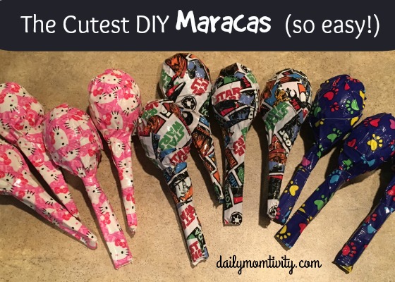 The Cutest DIY Maracas (so easy!)