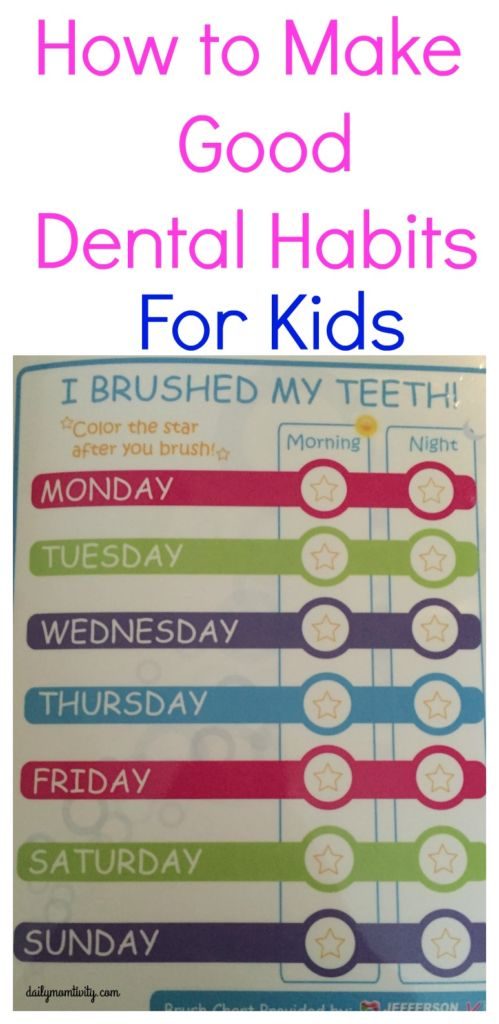 How to make good dental habits for your kids #Back2Smiles