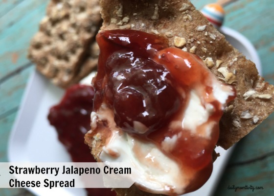 Strawberry Jalapeno Cream Cheese Spread