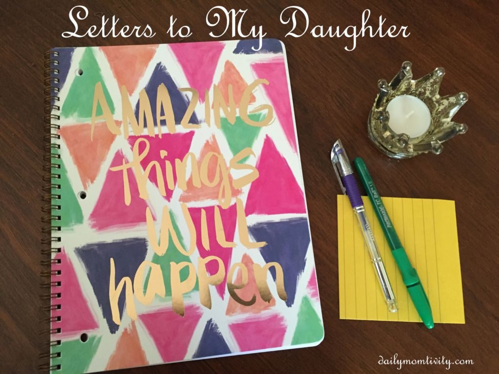 Mother/Daughter letters to each other