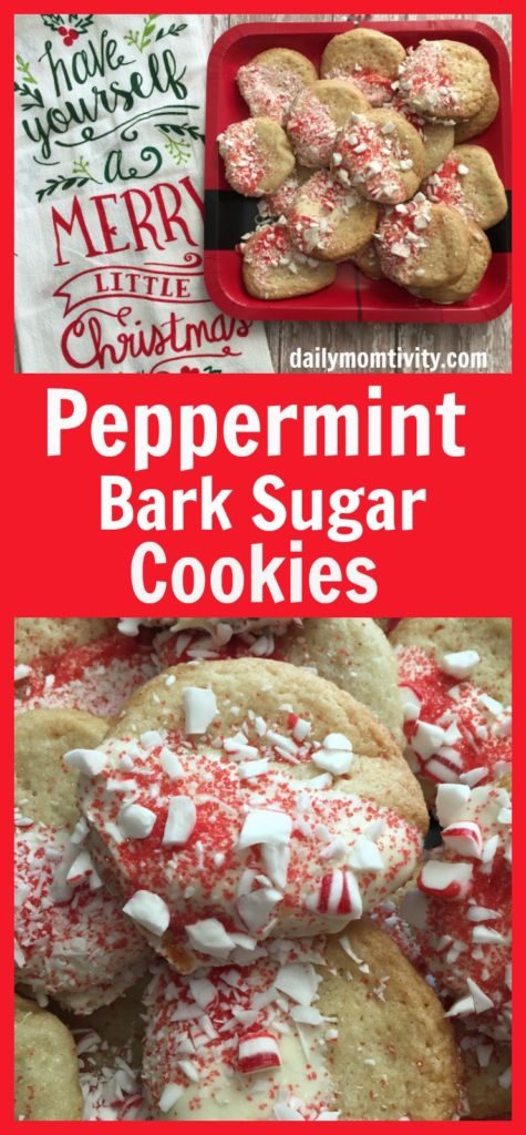 These are perfect cookies for your holiday- Peppermint Bark Sugar Cookies #BakeWithBetty #ad