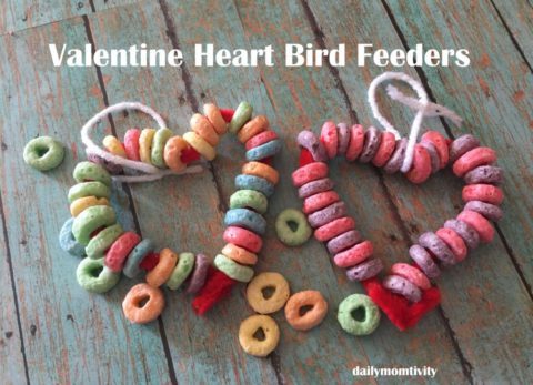 Heart Bird Feeders