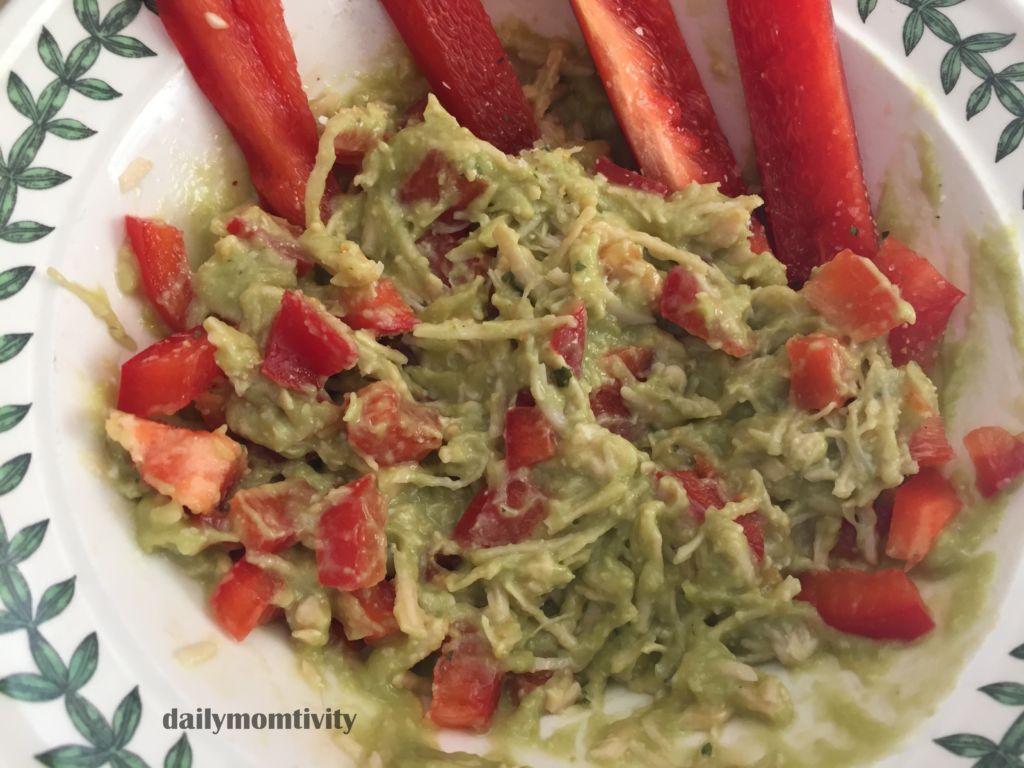 Avocado Chicken Salad (Healthy Lunch Idea)