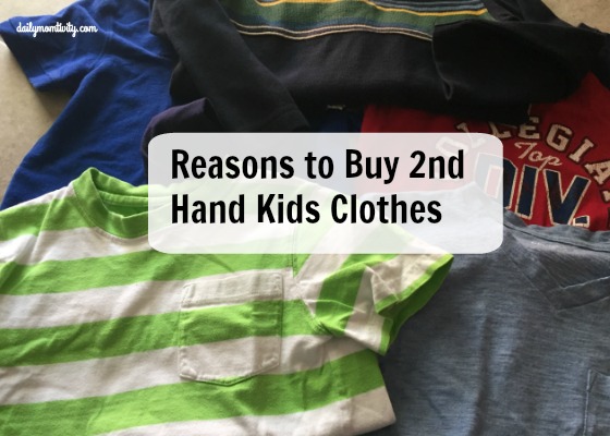 Reasons to Buy 2nd hand Kids Clothing