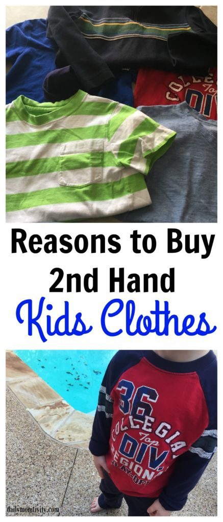 Reasons to Buy 2nd hand kids clothes