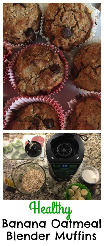Try these healthy banana oatmeal blender muffins. No extra sugar or flour involved!