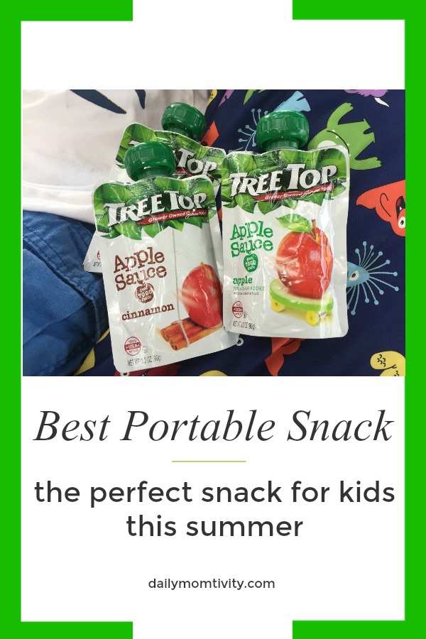 The best portable snack for kids this summer! #spon #NoMessInTexas @TreeTopInc