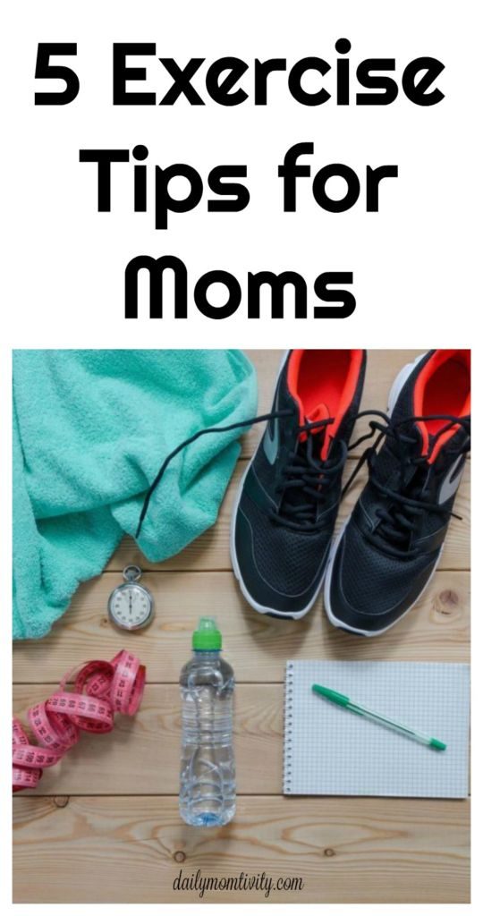 5 Exercise Tips for Busy Moms