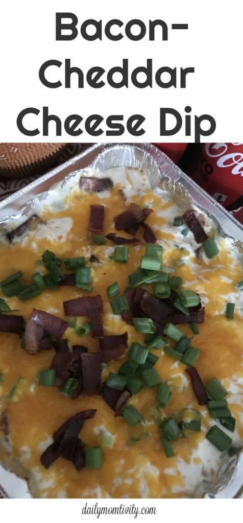 #ad #GameDayBundle The perfect tailgate dip for any game day- warm bacon-cheddar cheese dip! #PlayPauseRefresh