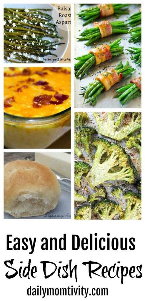 Easy and Delicious Side Dish Recipes. Perfect for any meal!