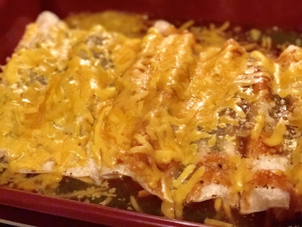 Delicious and Tasty Cheese Enchiladas