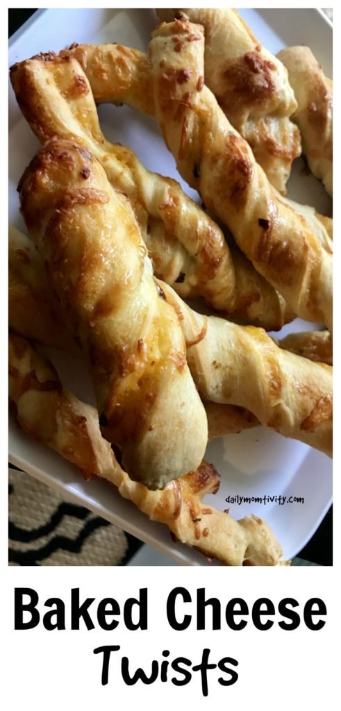 These baked cheese twists are delicious, easy to make, and go perfectly with any soup or salad!