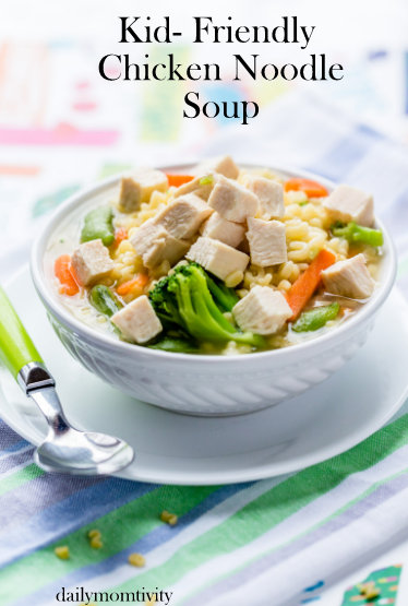 Quick and Nutritious Kid-friendly Chicken Noodle Soup