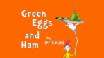 green eggs and ham activities and a yummy snack