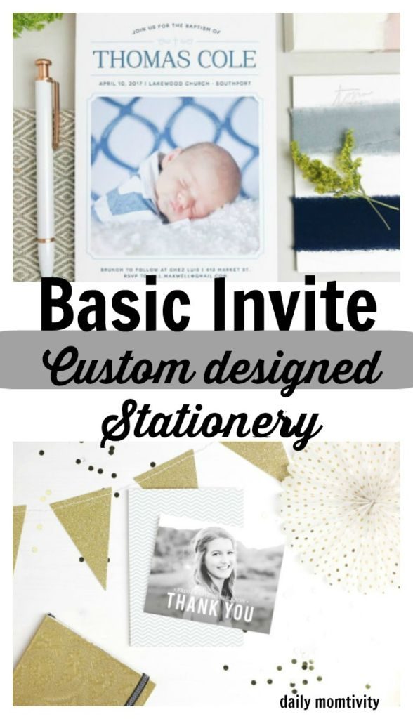 Basic Invite for all of your custom designed stationery needs , wedding invites, graduation announcements, thank you cards, 