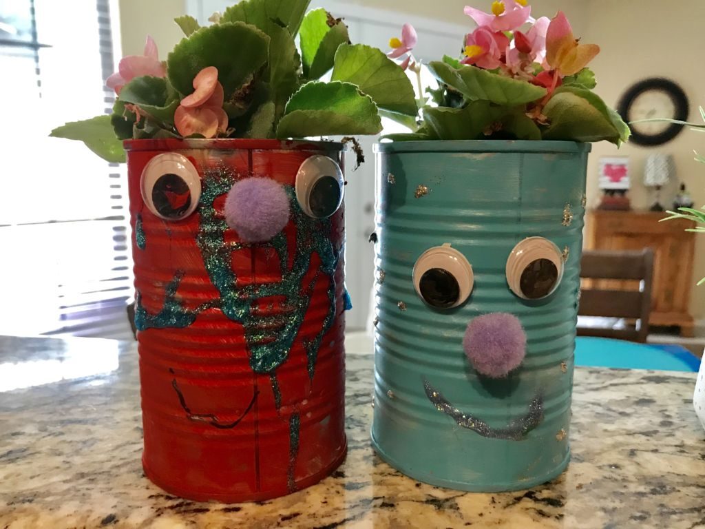 recycled art project for Earth Day
