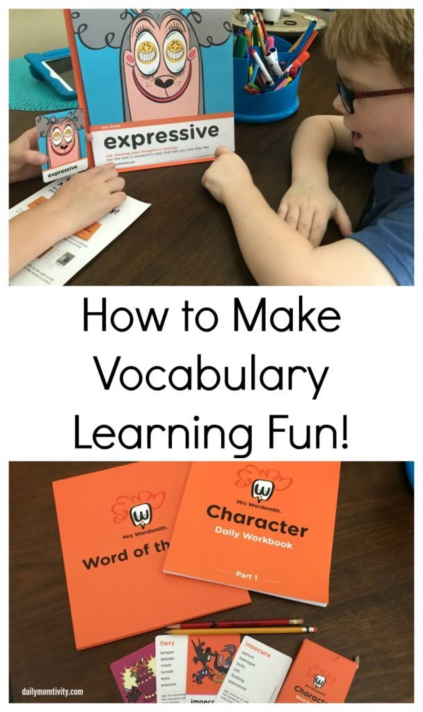 Make vocabulary learning fun with Mrs Wordsmith! Kids will love this vocabulary program that is simple to use and it will help boost their vocabulary. 