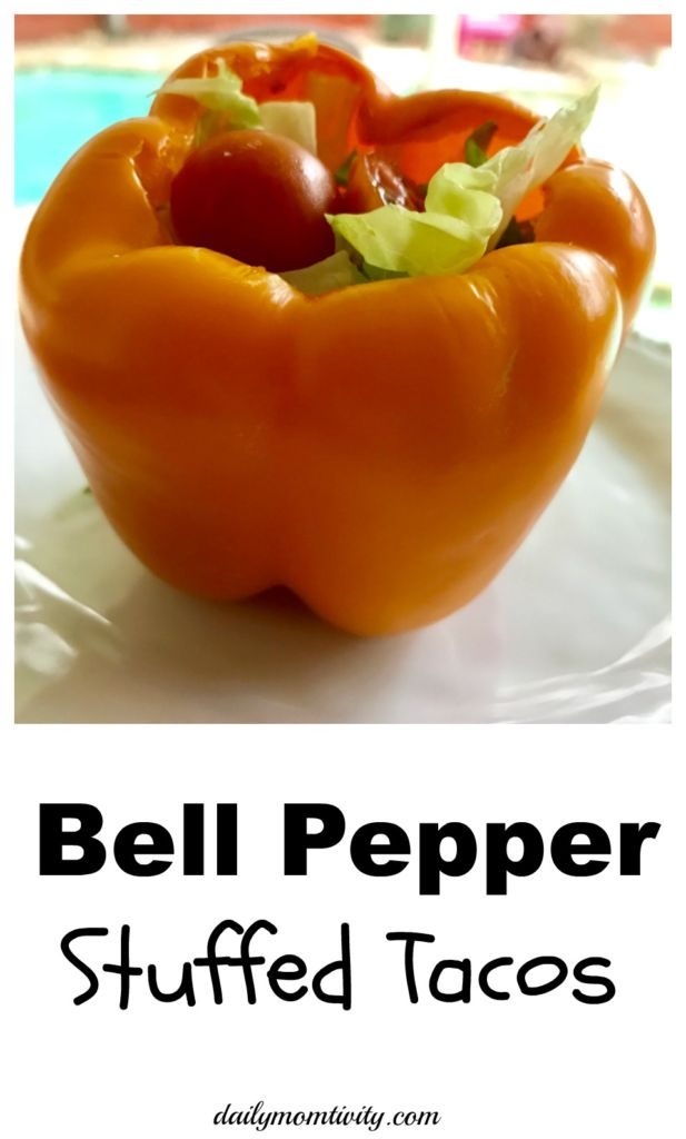 Bell Pepper Stuffed Tacos makes the perfect meal for taco night! 