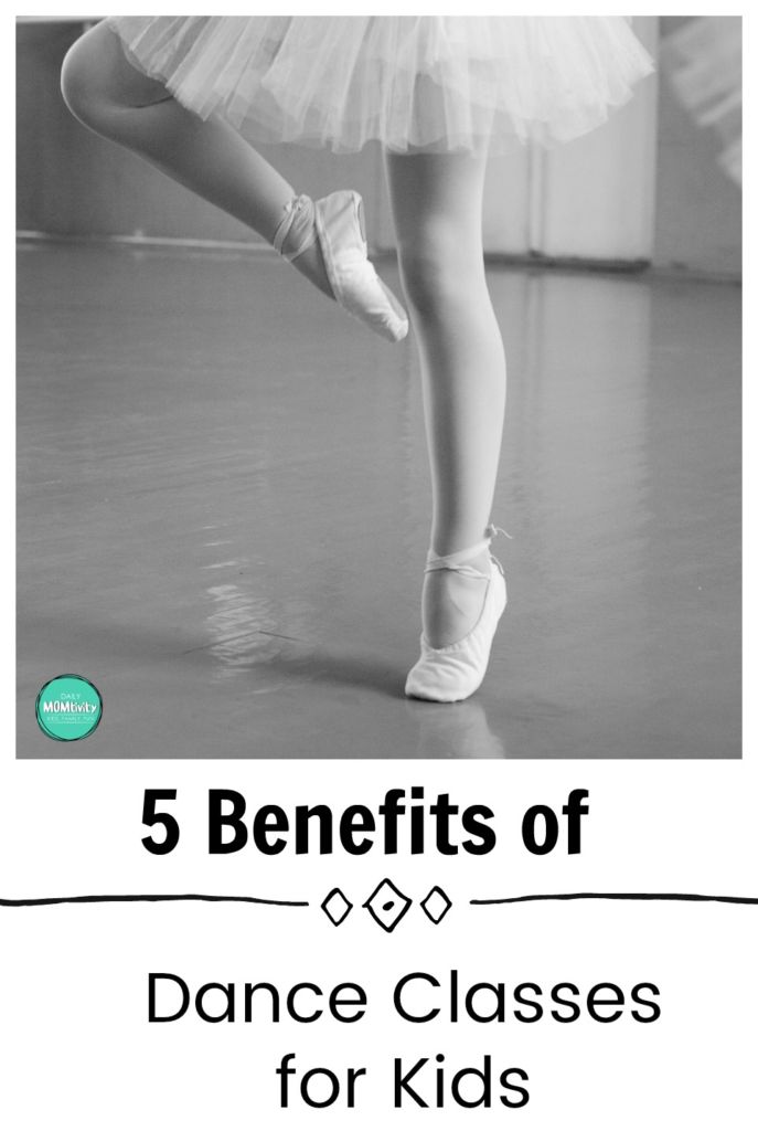 Thinking about putting your child into dance lessons? There are so many great reasons to do it! Check out these 5 Benefits of dance classes for kids.