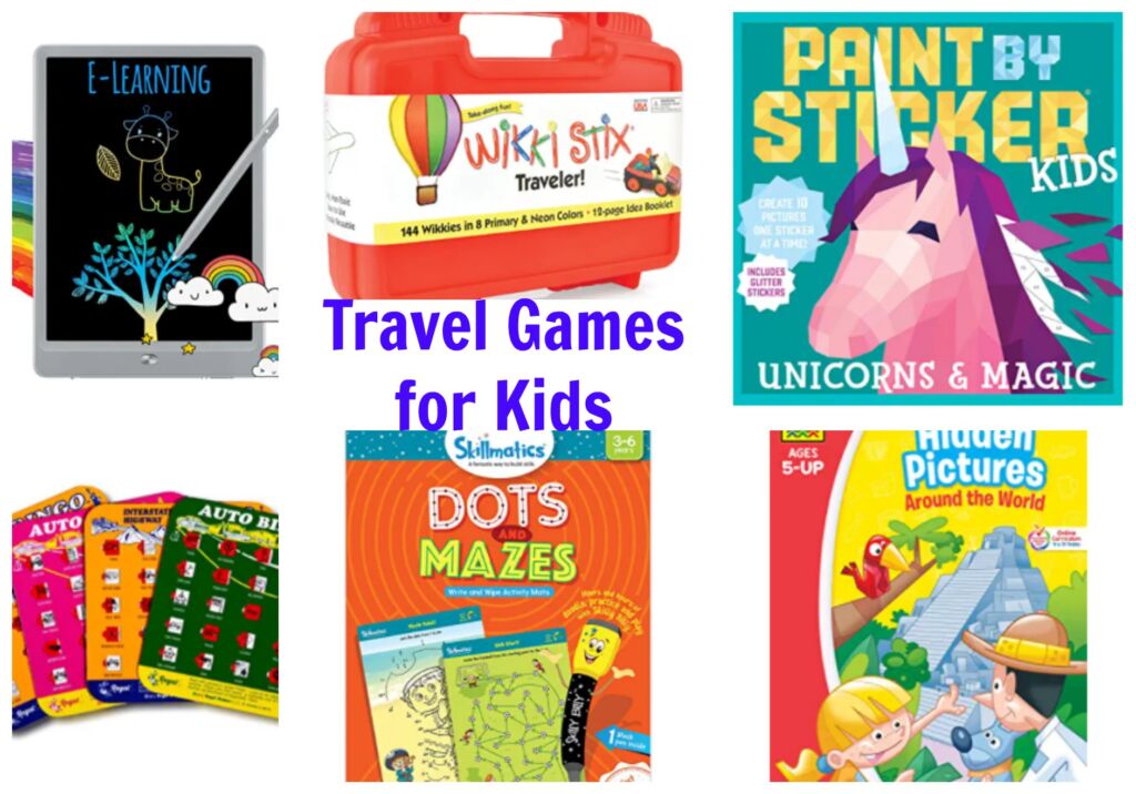The best travel games for kids