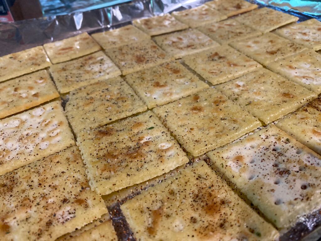 Saltine Fire Crackers! Give your basic saltines a little kick!