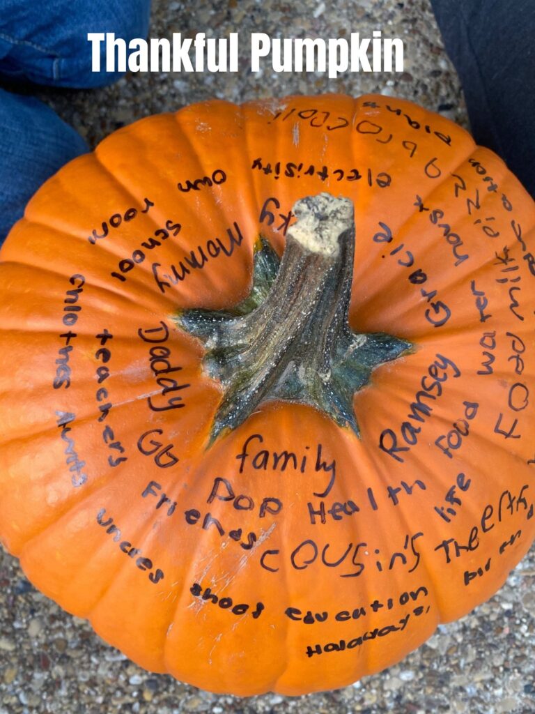 Thankful Pumpkin